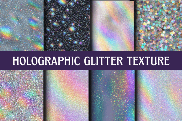Download Holographic Glitter Texture - Holo Collection