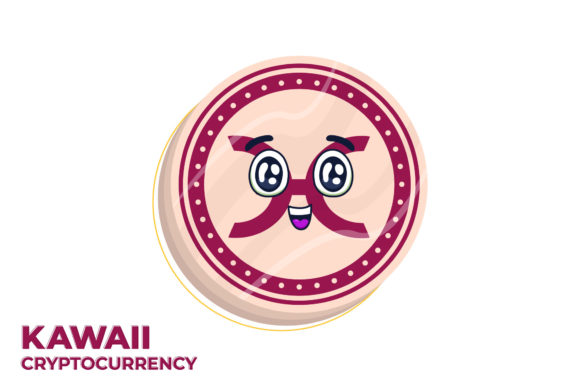 Download Cryptocurrency Icon Kawaii Coin Holo - Holo Collection