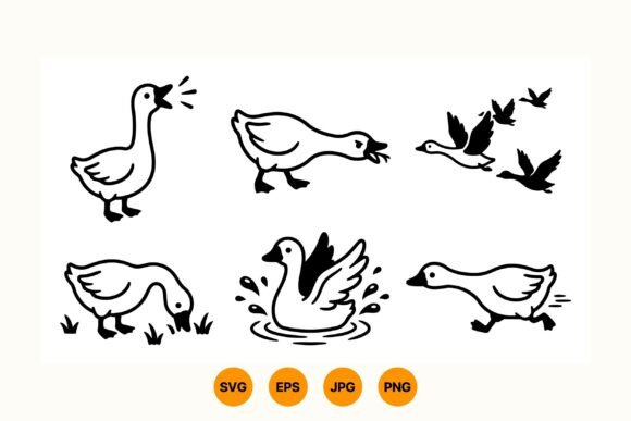Download Cute Duck Clipart Collection - Premium Bundle