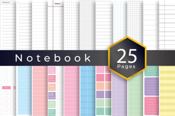 Download Notebook Printable Paper Kdp Interior - Printable Collection