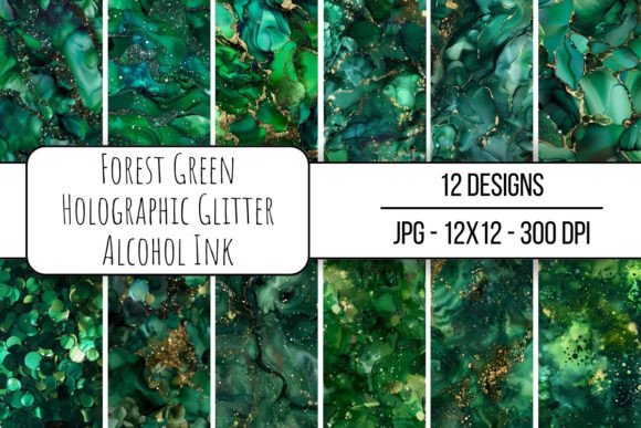 Download Forest Green Holographic Glitter - Holo Collection