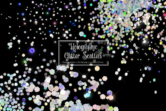 Download Holographic Glitter Scatters - Holo Collection