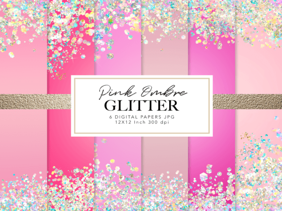 Download Pink Holographic Glitter Backgrounds - Holo Collection